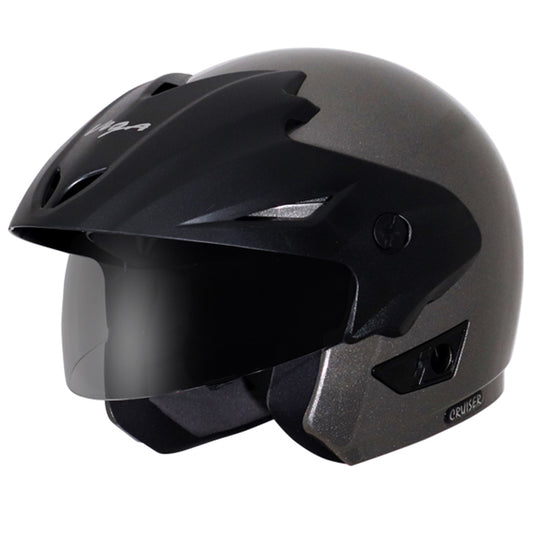 Vega Cruiser W/P Anthracite Helmet - bikerstore.in