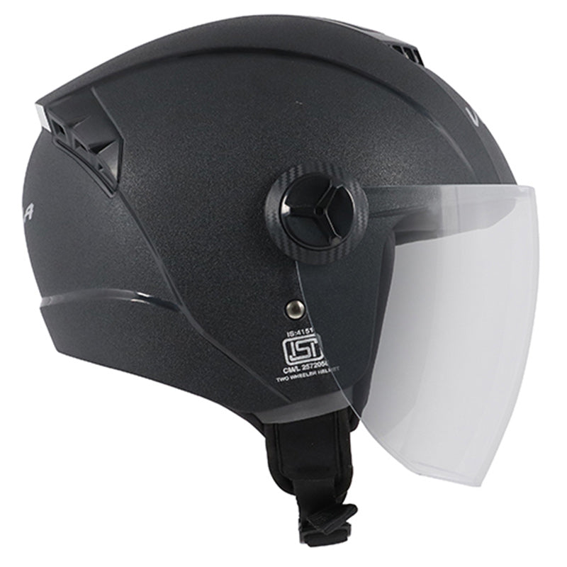 Vega Aster Black Helmet - bikerstore.in