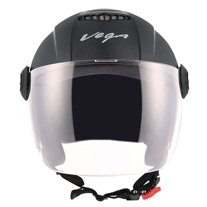 Vega Aster Black Helmet - bikerstore.in