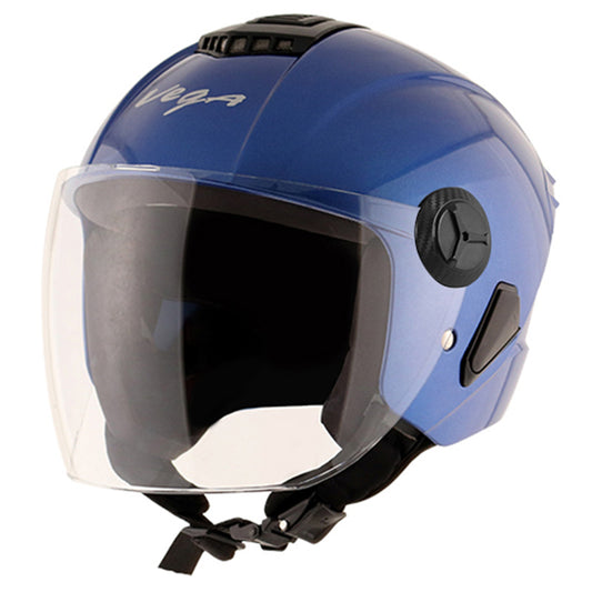 Vega Aster Dx Blue Helmet - bikerstore.in