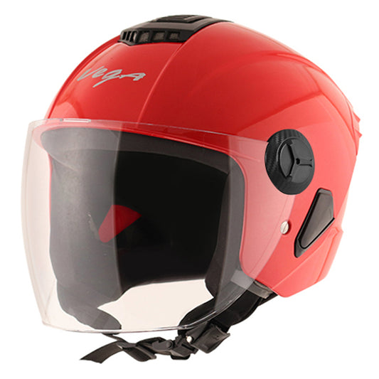 Vega Aster Dx Red Helmet - bikerstore.in