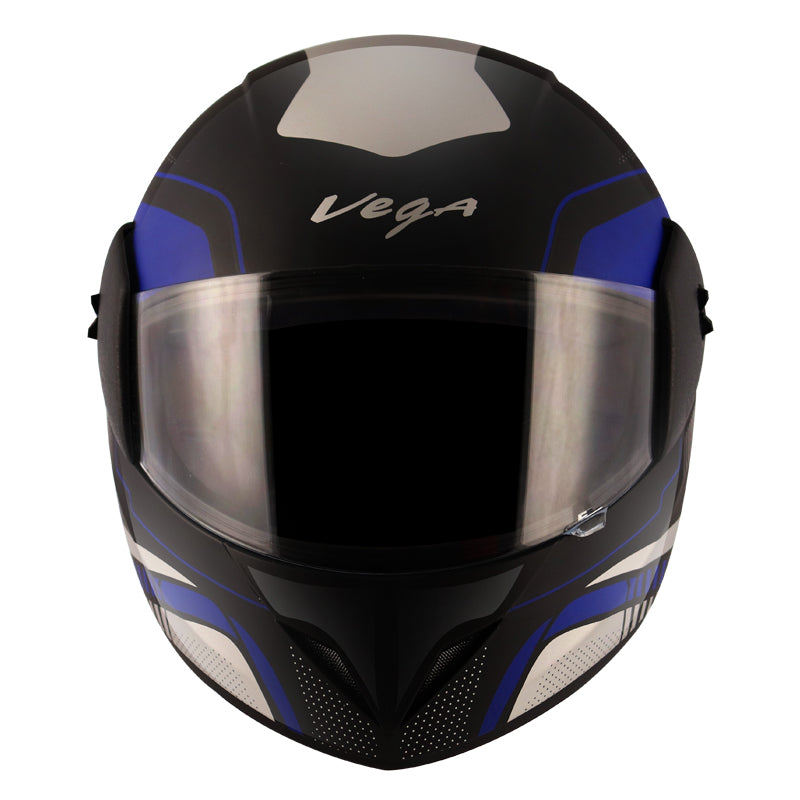 Vega Cliff Styler Black Blue Helmet - bikerstore.in