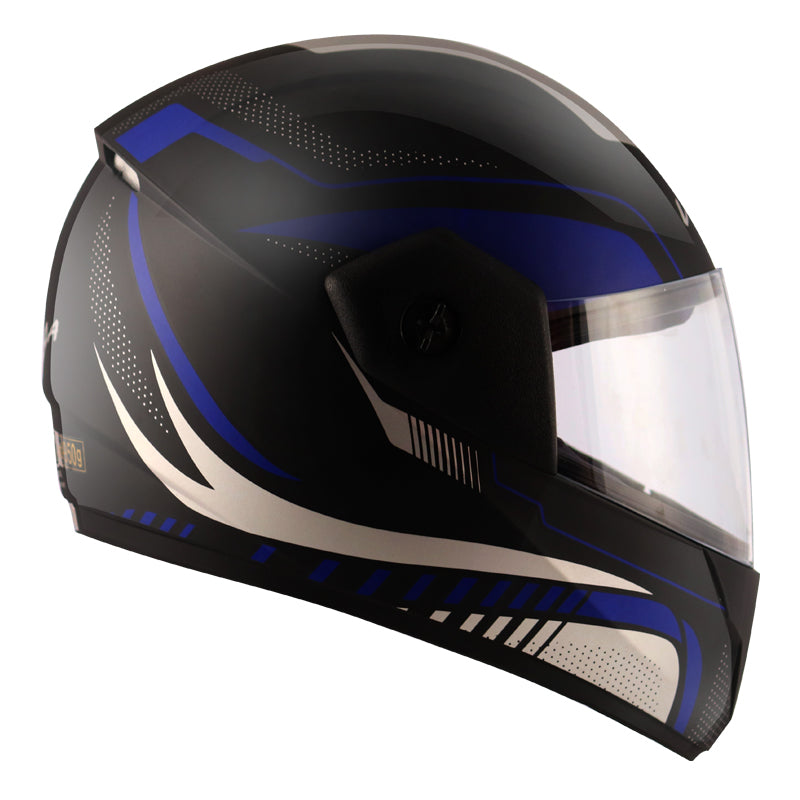 Vega Cliff Styler Black Blue Helmet - bikerstore.in