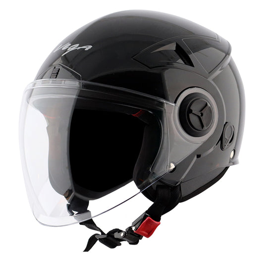 Vega Blaze Dx Black Helmet - bikerstore.in