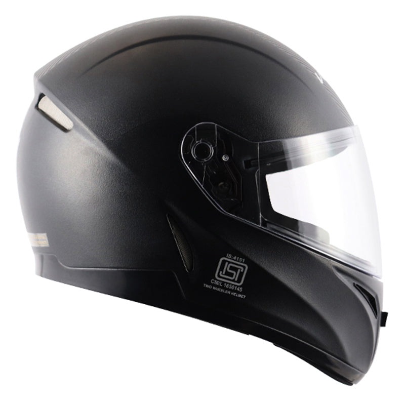 Vega Breeze Black Helmet - bikerstore.in