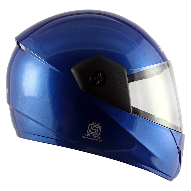 Vega Cliff Dx Blue Helmet - bikerstore.in