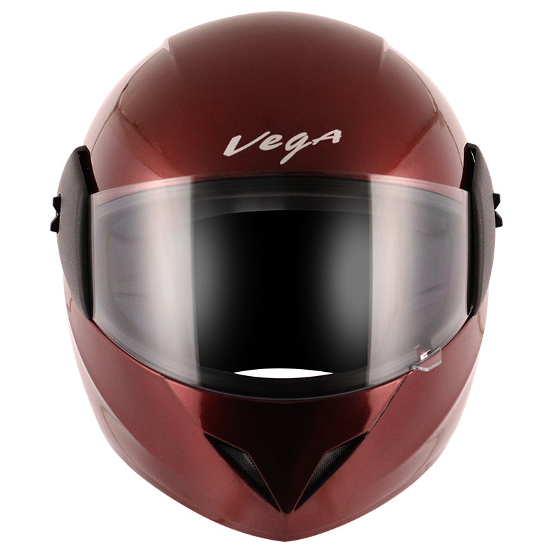 Vega Cliff Dx Burgundy Helmet - bikerstore.in