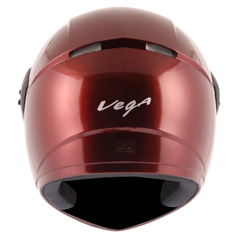 Vega Cliff Dx Burgundy Helmet - bikerstore.in