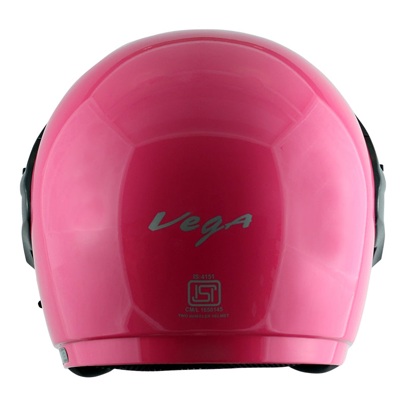 Vega Cruiser W/P Pink Helmet - bikerstore.in