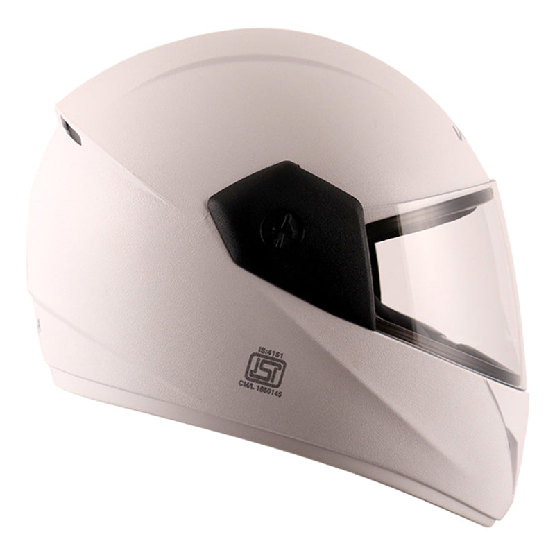 Vega Cliff White Helmet - bikerstore.in