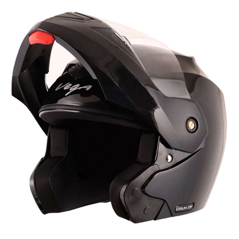 Vega Crux Dx Black Helmet - bikerstore.in