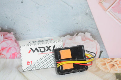 Moxi Hazard Flasher Box Type with Switch Universal Bike Hazard LED Flasher, 18 Different Patterns Flasher for All Bikes, Set of 1, Black - bikerstore.in
