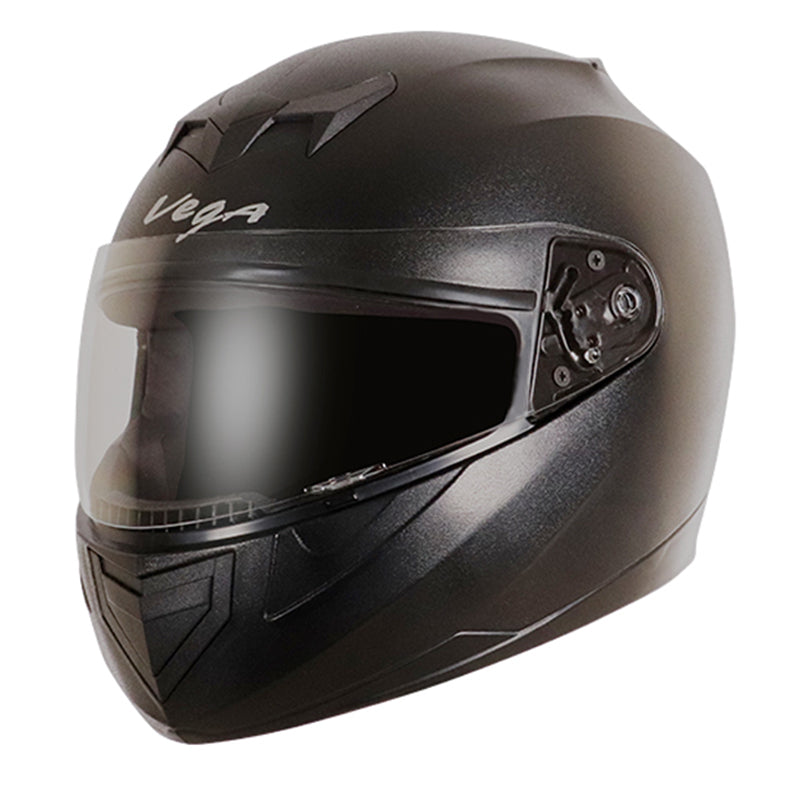 Vega Edge Black Helmet - bikerstore.in