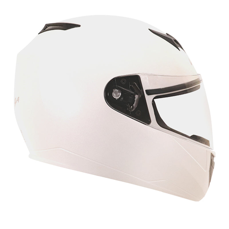 Vega Edge White Helmet - bikerstore.in