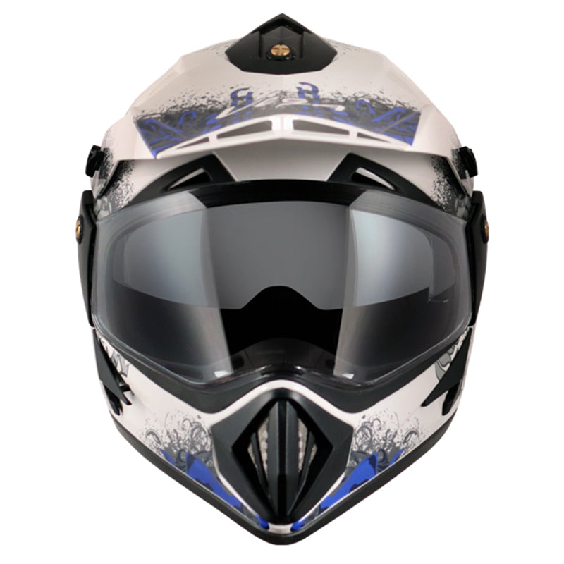 Vega off discount road helmet blue