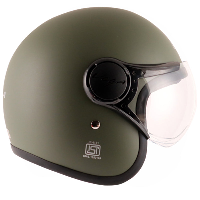 Royal enfield green cheap helmet