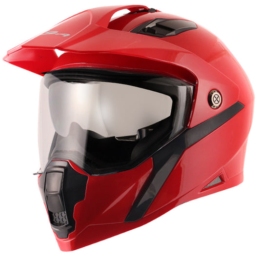 Vega Mount D/V Red Helmet - bikerstore.in