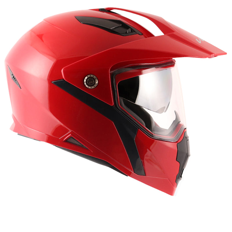 Vega Mount D/V Red Helmet - bikerstore.in