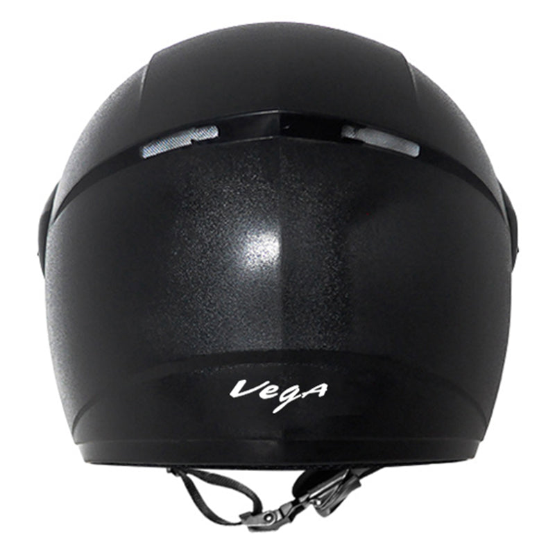 Vega Ridge With Peak Black Helmet - bikerstore.in