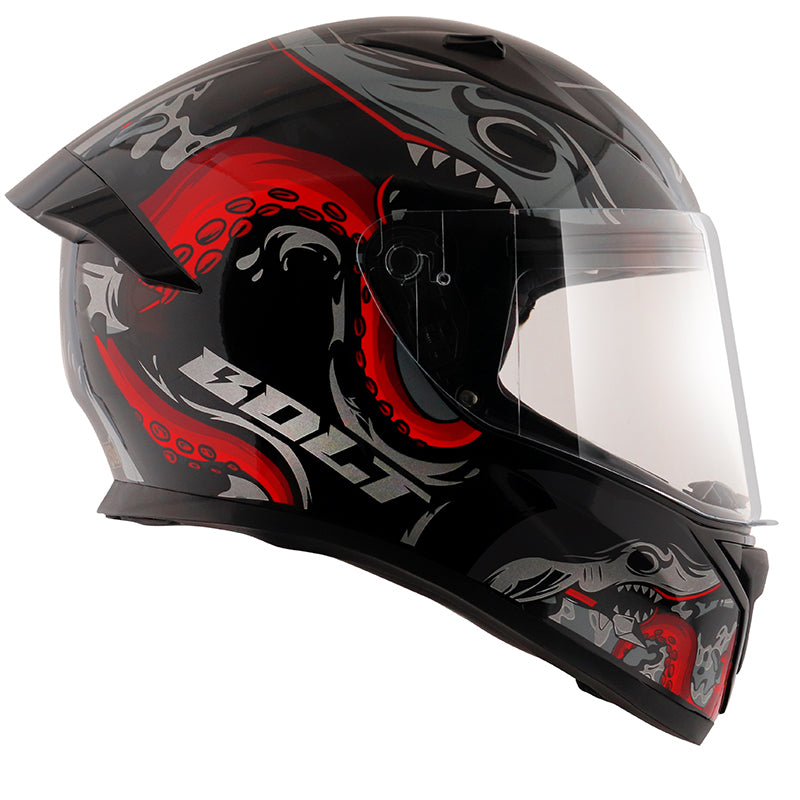 Red best sale helmet design