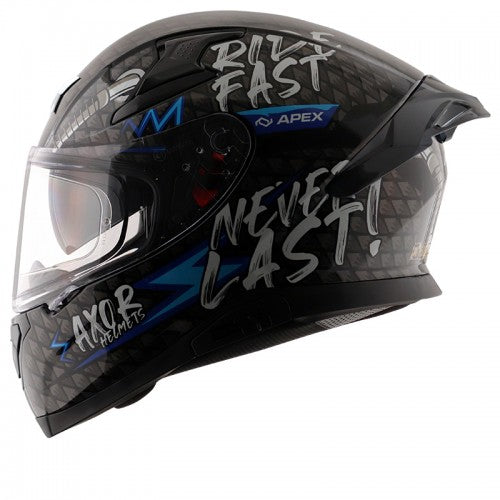Axor APEX RIDEFAST BLACK BLUE Helmet