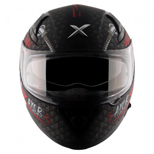 Axor APEX RIDEFAST DULL BLACK RED Helmet