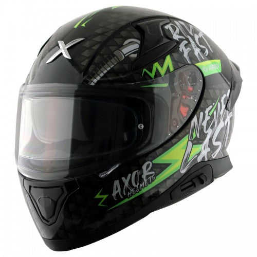 Axor APEX RIDEFAST BLACK NEON YELLOW Helmet