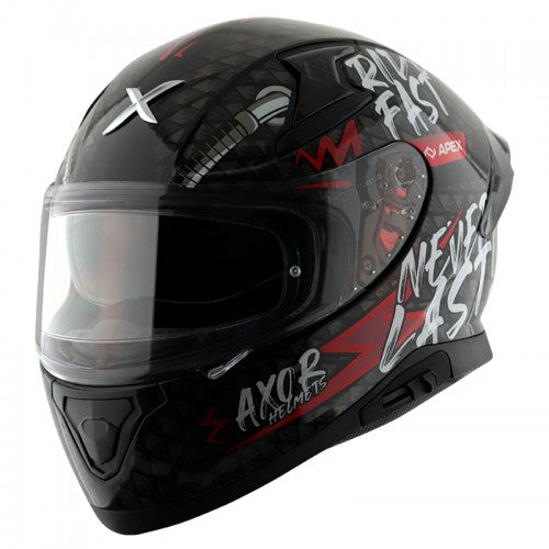 Axor APEX RIDEFAST BLACK RED Helmet