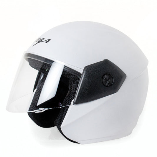 Vega Ridge White Helmet - bikerstore.in