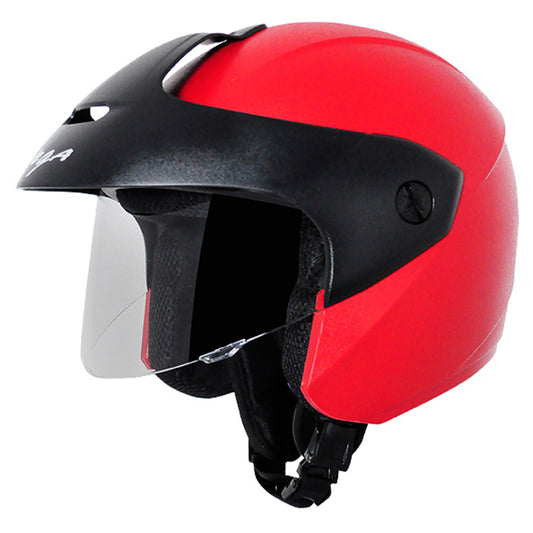 Vega Ridge With Peak Red Helmet - bikerstore.in