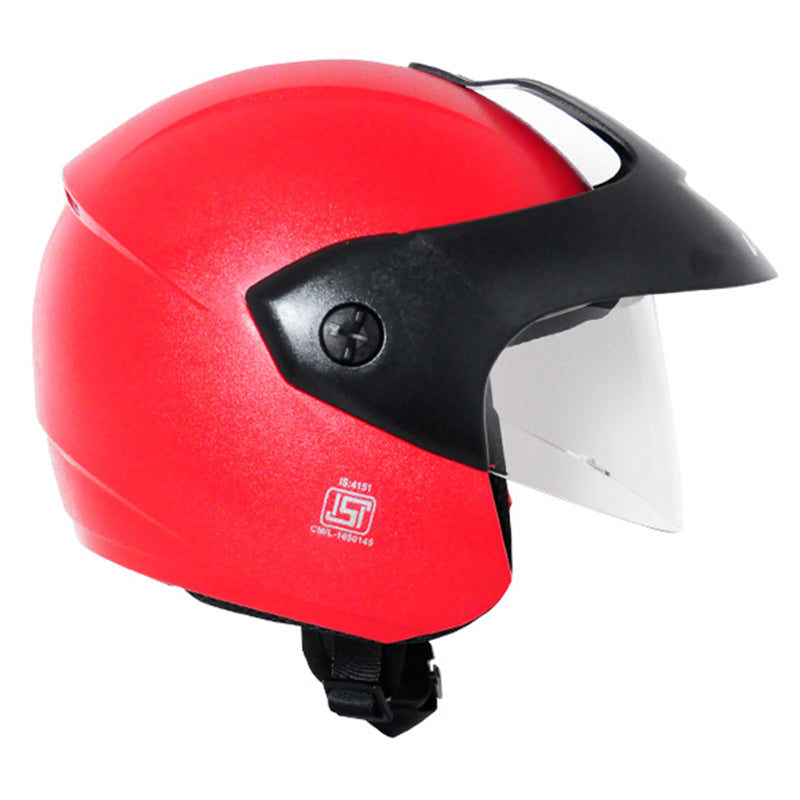 Vega Ridge With Peak Red Helmet - bikerstore.in