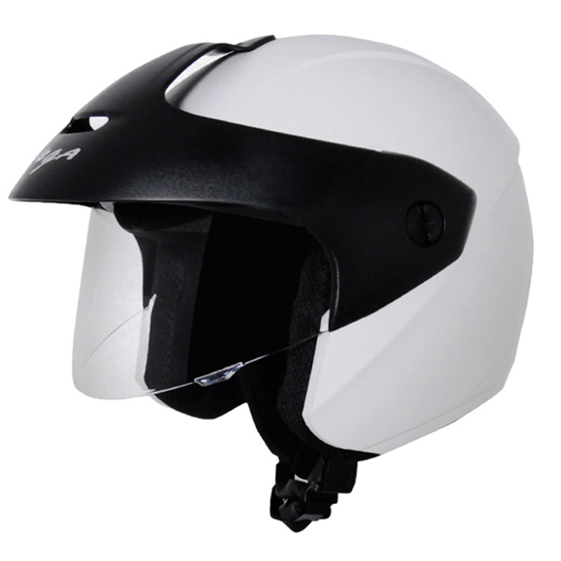 Vega Ridge With Peak White Helmet - bikerstore.in