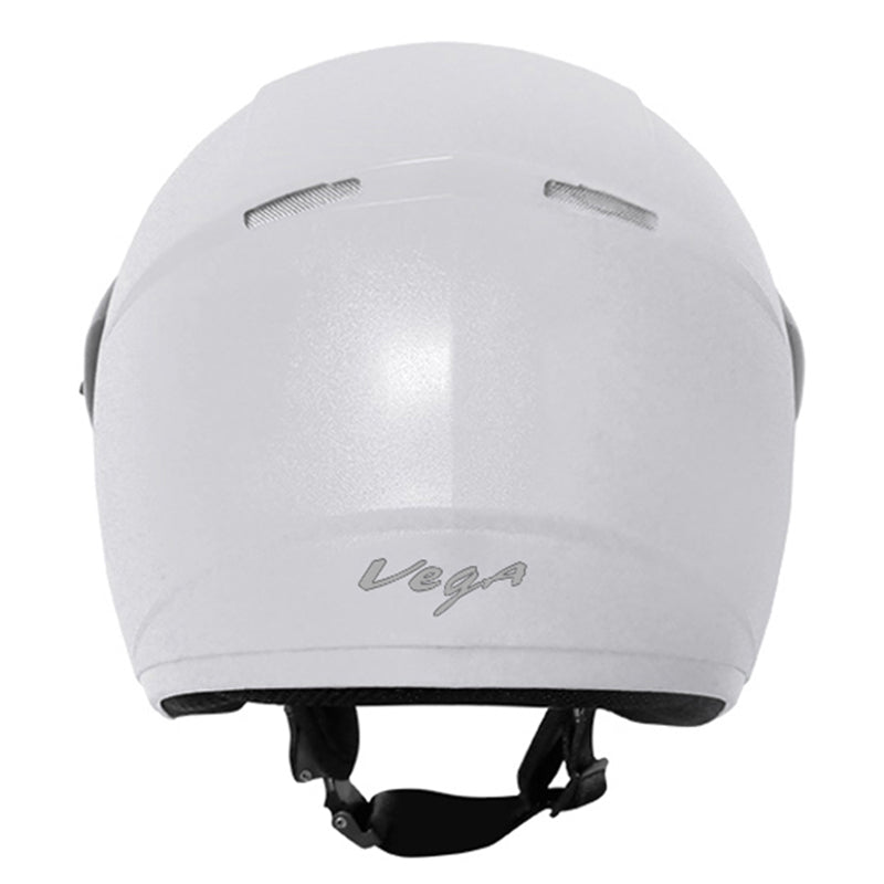 Vega Ridge With Peak White Helmet - bikerstore.in