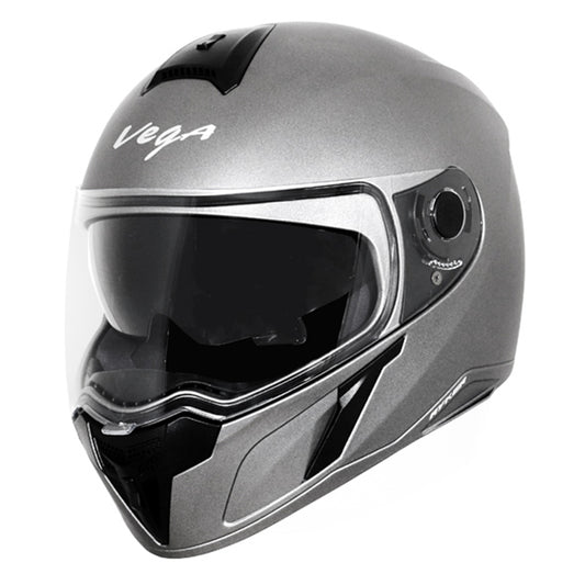 Vega Ryker D/V Dull Anthracite Helmet - bikerstore.in
