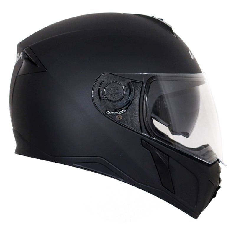 Vega Ryker D/V Dull Black Helmet - bikerstore.in