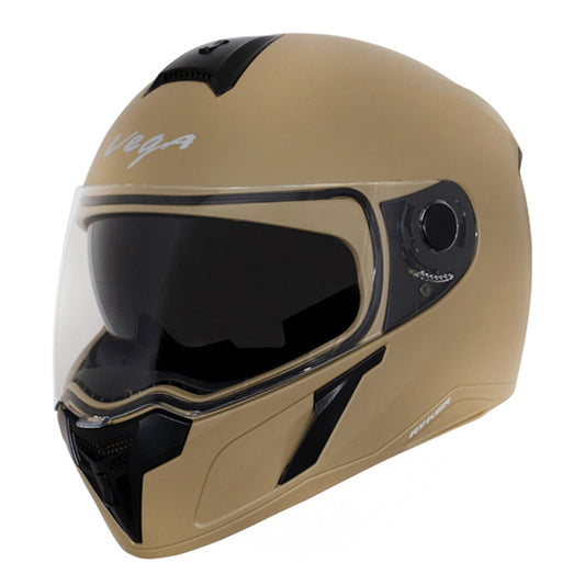 Vega Ryker D/V Dull Desert Storm Helmet - bikerstore.in
