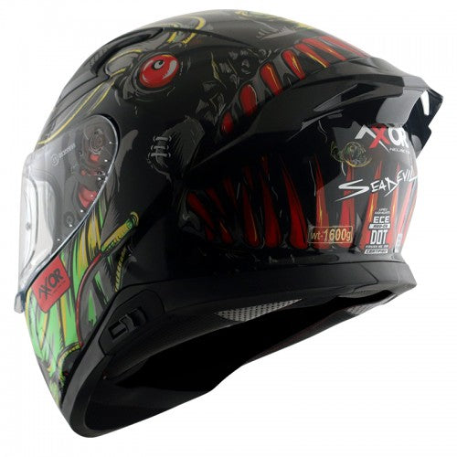 Axor APEX SEADEVIL D/V BLACK RED Helmet