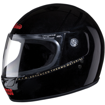 Studds Bravo Black Helmet - bikerstore.in