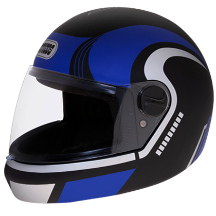 Studds Jade D3 Decor Matt Black N1 Helmet - bikerstore.in