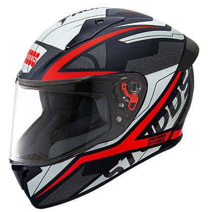 Studds Thunder D4 Decor With Spoiler Matt Black N2 - bikerstore.in