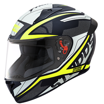 Studds Thunder D4 Decor With Spoiler Matt Black N5 - bikerstore.in