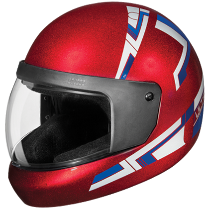 Studds Ultra Cherry Red Helmet - bikerstore.in