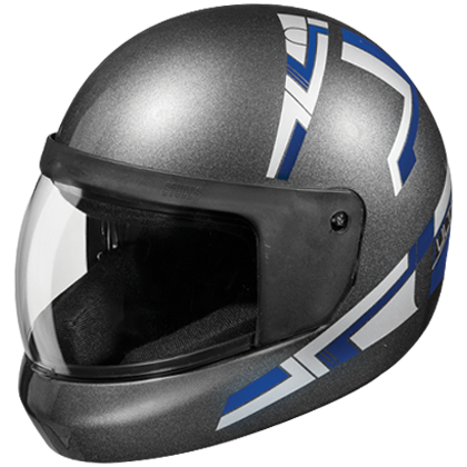 Studds Ultra Gun Grey Helmet - bikerstore.in