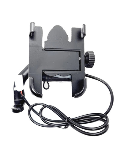 Bike holder with charger sales