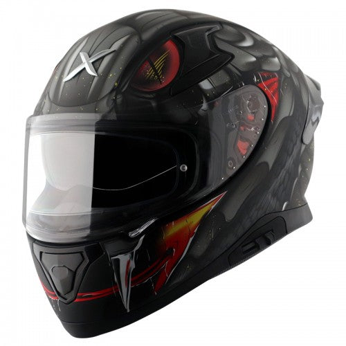 Axor APEX VENOMOUS D/V DULL BLACK GREY Helmet