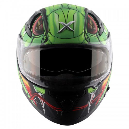 Axor venomous helmet store green