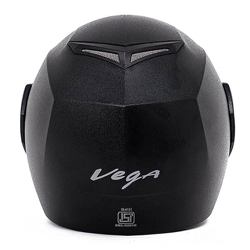 Vega Crux Black Helmet - bikerstore.in