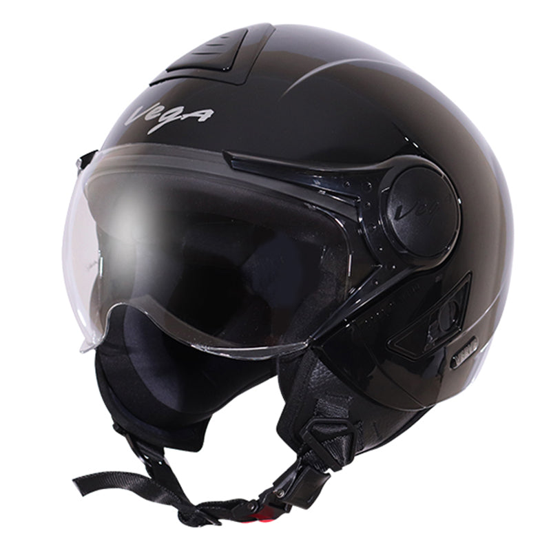 Vega Verve Black Helmet - bikerstore.in