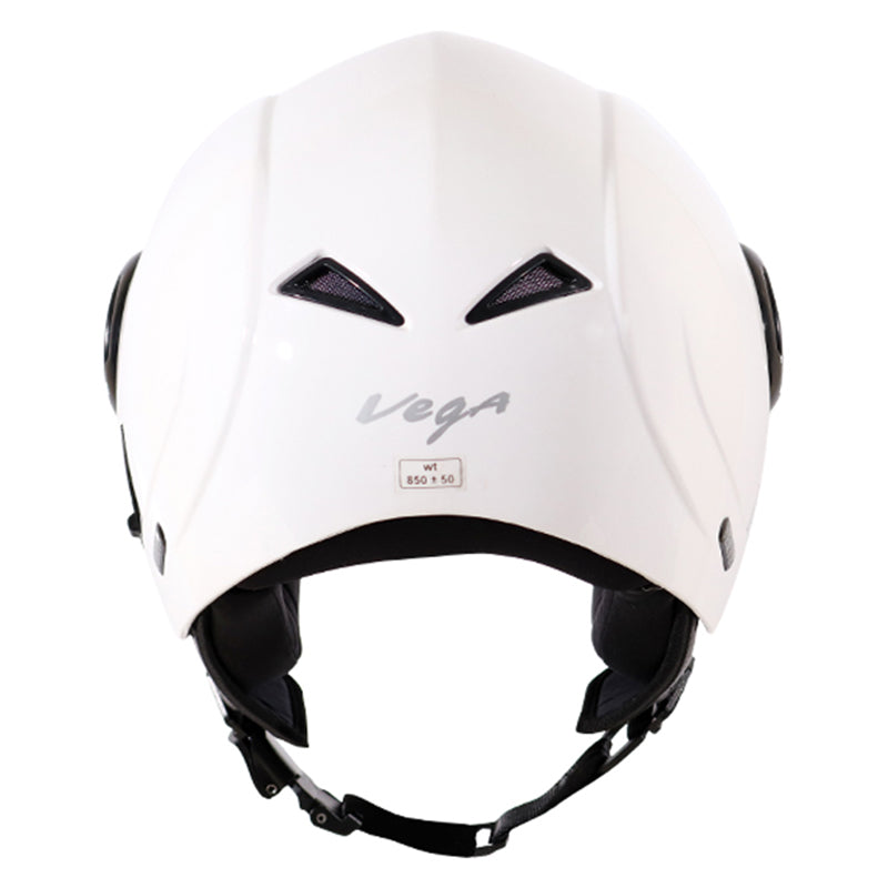 Vega Verve White Helmet - bikerstore.in