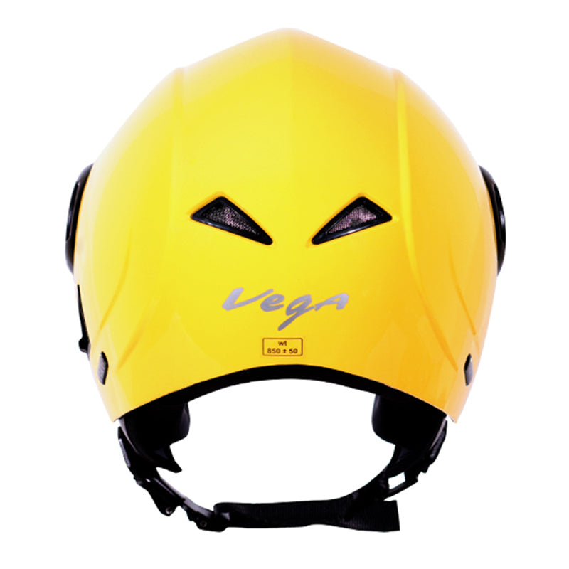 Vega Verve Yellow Helmet - bikerstore.in